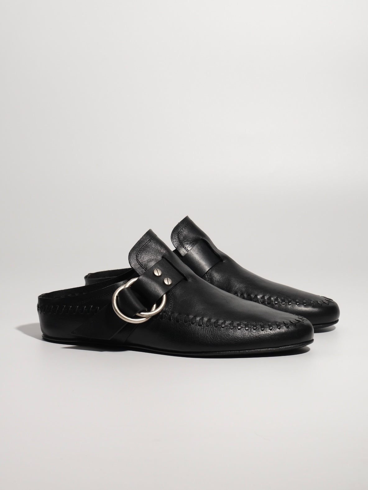 XD-34 Metal Braided Mule Slippers