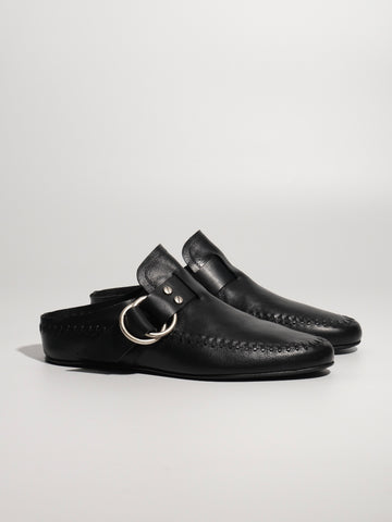 XD-34 Metal Braided Mule Slippers