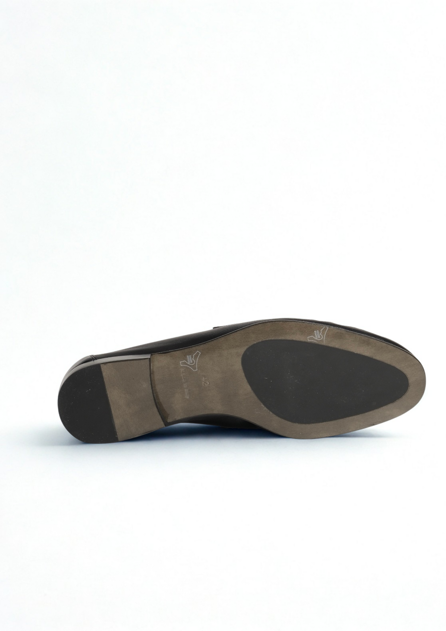 Crinkled Leather Loafers