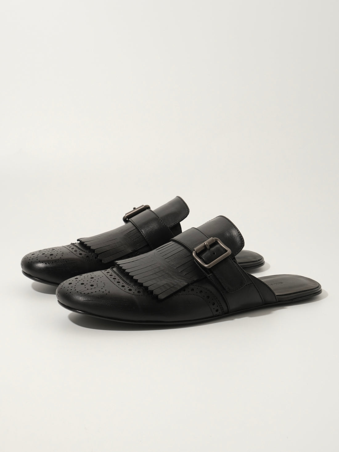 XD-31 Monk Tassel Half Slippers